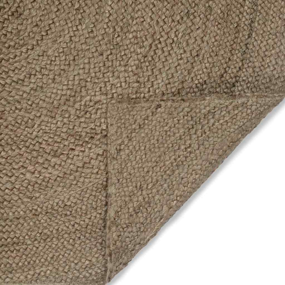 Produktbild för Områdesmattor Grå 80 x 400 cm Jute