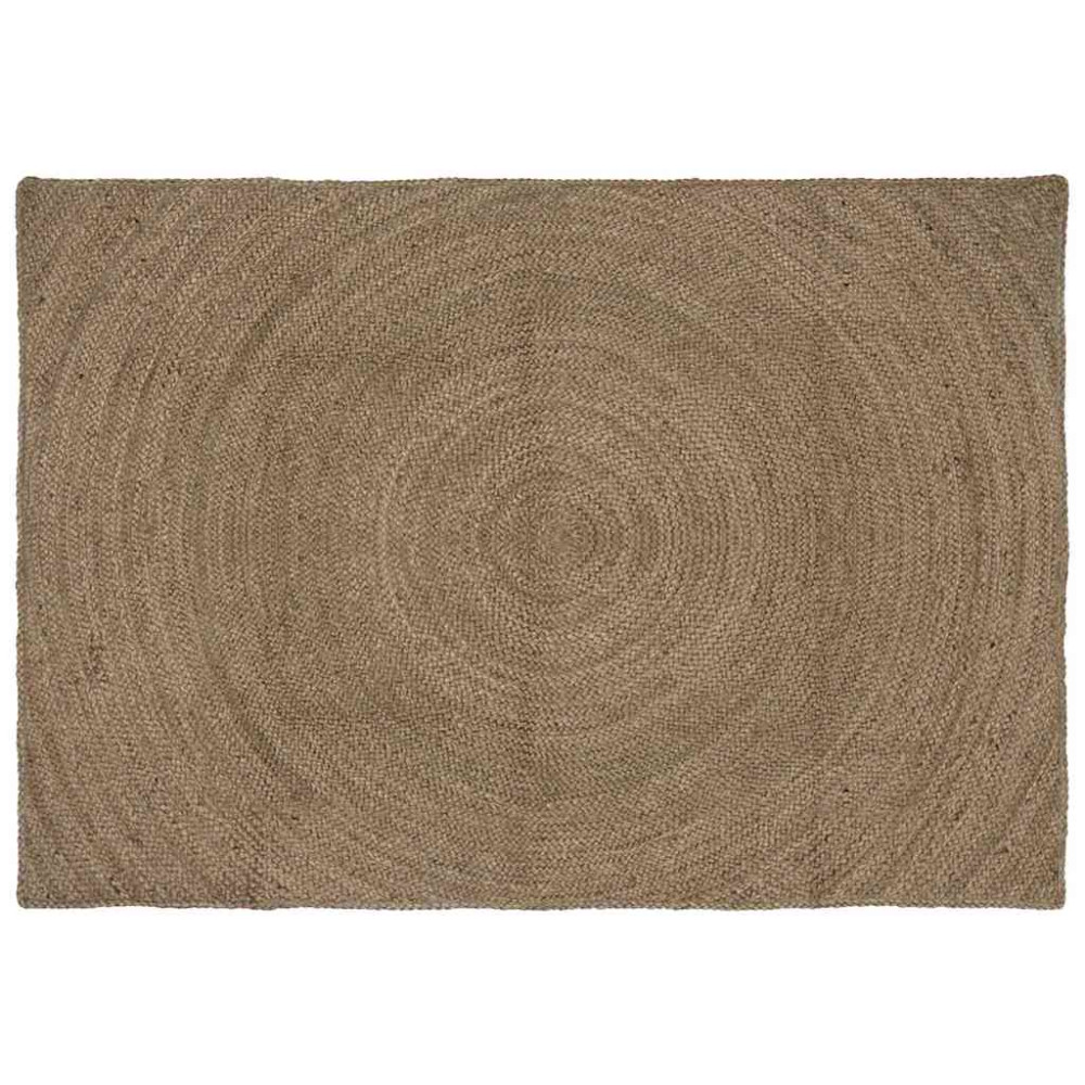 Produktbild för Områdesmattor Grå 140 x 200 cm Jute