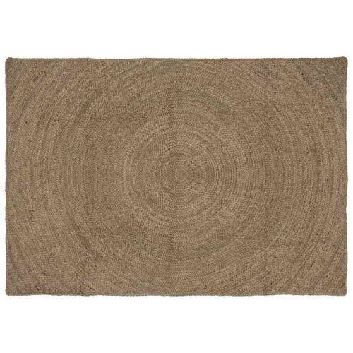 vidaXL Områdesmattor Grå 140 x 200 cm Jute