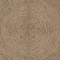 Produktbild för Områdesmattor Grå 140 x 200 cm Jute