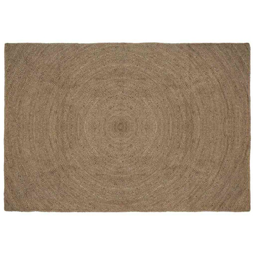 vidaXL Områdesmattor Grå 160 x 230 cm Jute