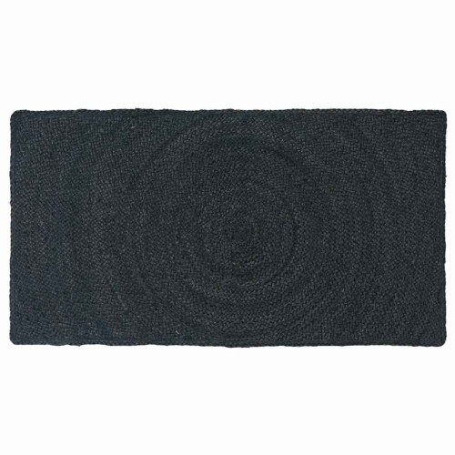 vidaXL Områdesmattor Mörkgrå 60 x 110 cm Jute