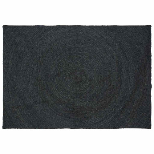 vidaXL Områdesmattor Mörkgrå 200 x 290 cm Jute