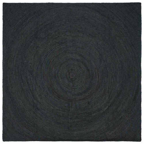 vidaXL Områdesmattor Mörkgrå 240 x 240 cm Jute