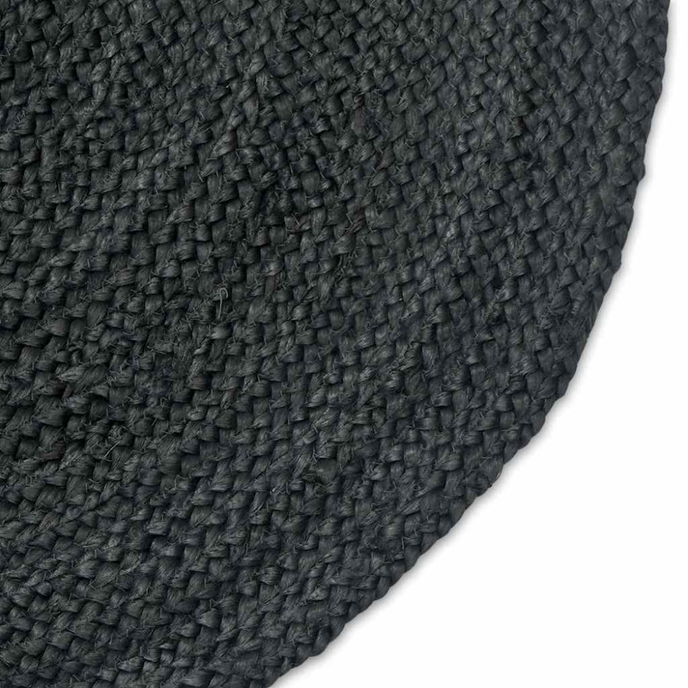 Produktbild för Områdesmattor Mörkgrå 205 x 305 cm Jute