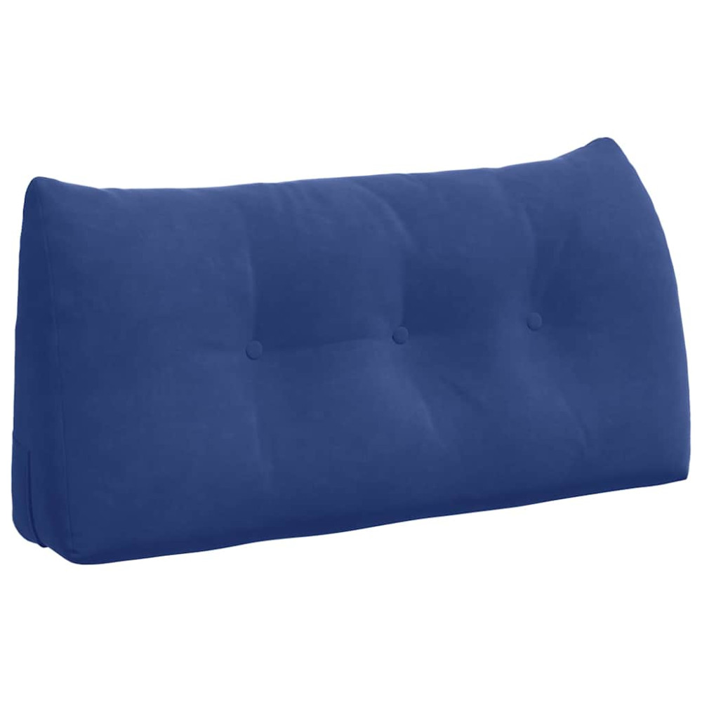 Produktbild för Ryggkudde Polisblå 100 x 24 x 50 cm Sammet