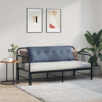Produktbild för Ryggkudde Blå 140 x 50 cm Kordread tyg