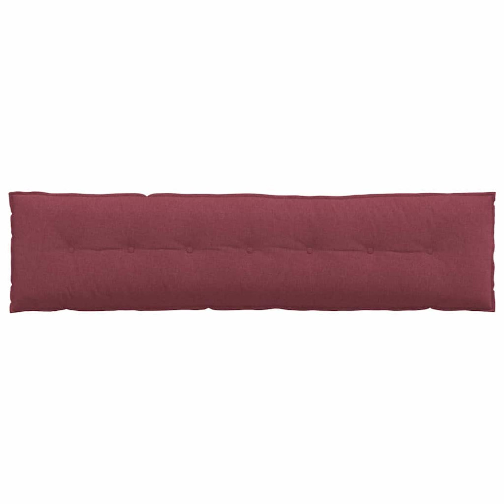 Produktbild för Ryggkudde Vinröd 200 x 19 x 50 cm tyg
