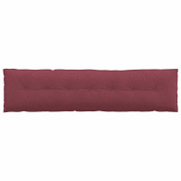 Produktbild för Ryggkudde Vinröd 200 x 19 x 50 cm tyg
