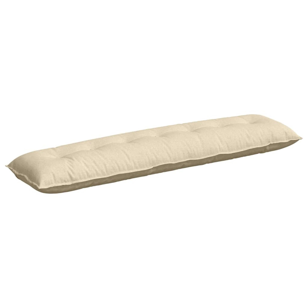 Produktbild för Ryggkudde Kräm 200 x 19 x 50 cm tyg