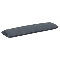 Produktbild för Ryggkudde Mörkgrå 200 x 50 cm Kordread tyg