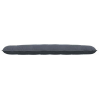 Produktbild för Ryggkudde Mörkgrå 200 x 50 cm Kordread tyg