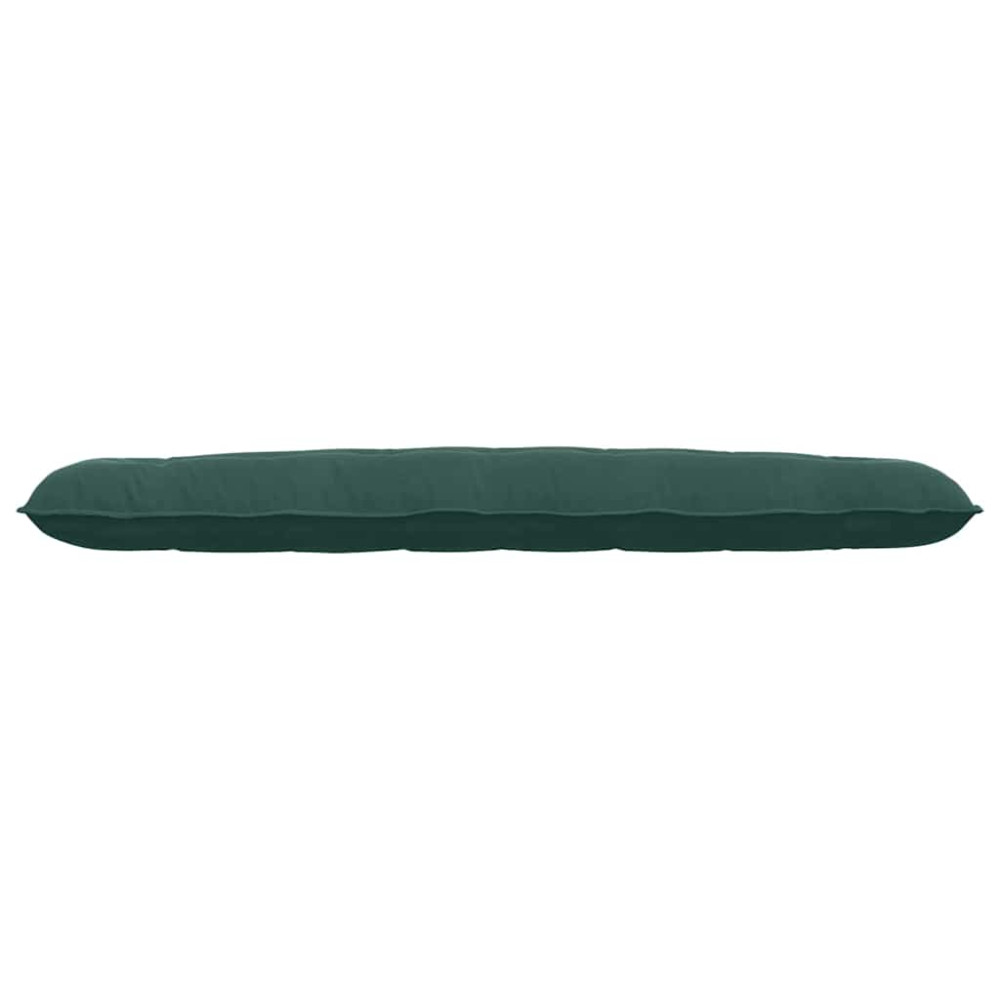 Produktbild för Ryggkudde Mörkgrön 200 x 50 cm Kordread tyg
