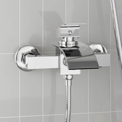 vidaXL Duschblandare Krom G 1 / 2 tum