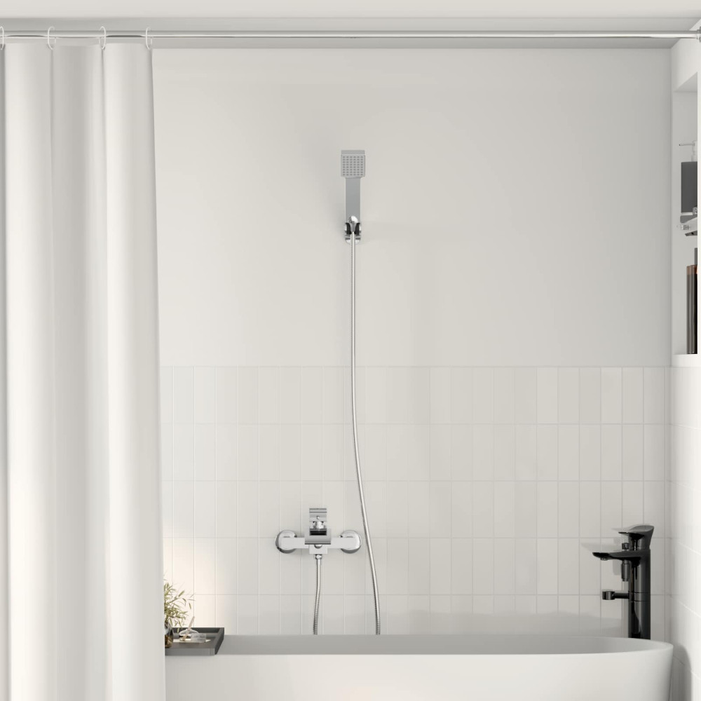 Produktbild för Duschhuvud Set Krom G 1 / 2 tum