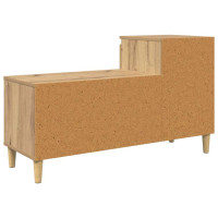 Produktbild för Skoskåp med låda Artisan Ek 102 x 36 x 60 cm Konstruerat trä