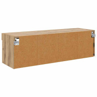 Produktbild för TV Vägghylla 100 x 30 x 30 cm Artisan Ek Konstruerat trä