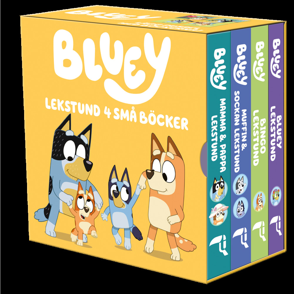 Produktbild för Lekstund 4 små böcker (bok, board book)