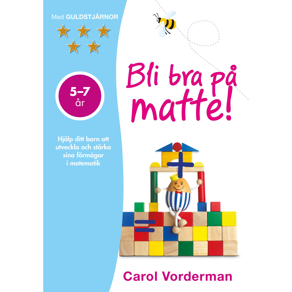 Produktbild för Bli bra på matte! 5-7 år (ljusblå) (häftad)