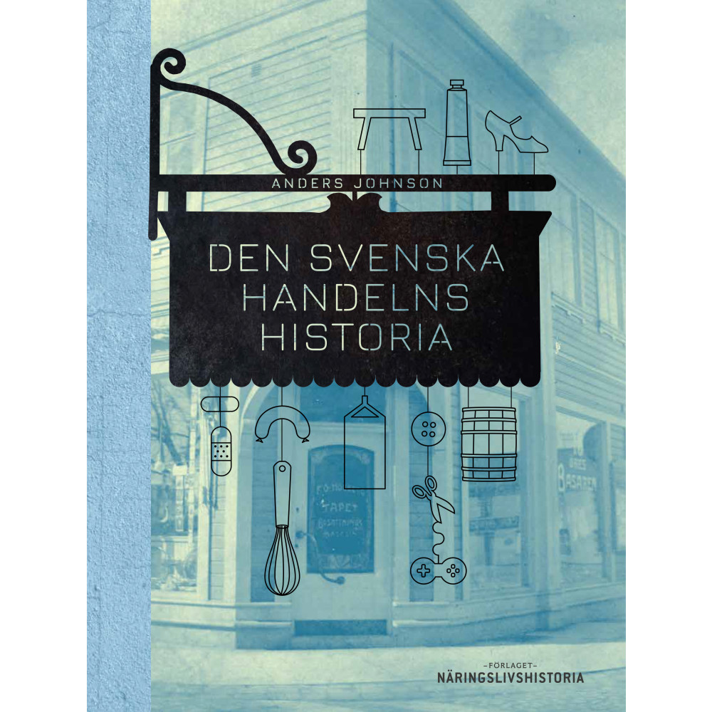 Produktbild för Den svenska handelns historia (inbunden)