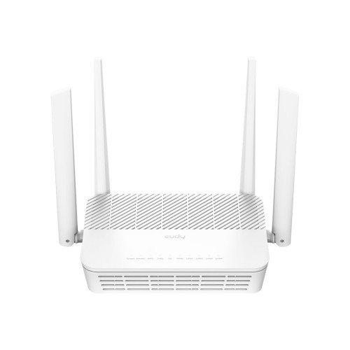 Shenzhen Cudy Technology Cudy WR3000S - 1.0 - trådlös router - Wi-Fi 6 - skrivbordsmodell, väggmonterbar