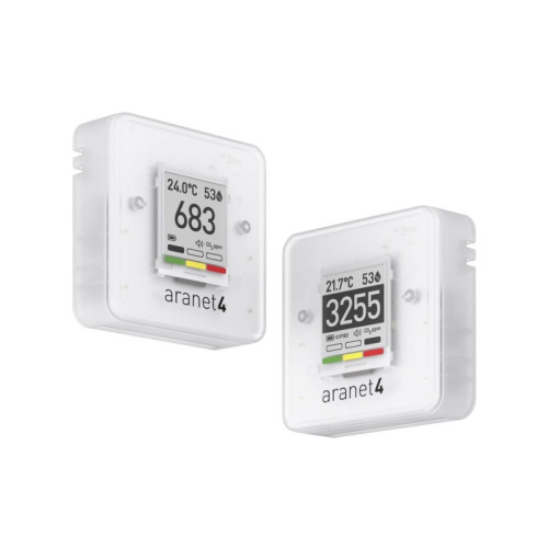 Usorteret aranet CO2-mätare 0,0,0, 600–9999, 50, 85, 1100 ppm, °C, %,...