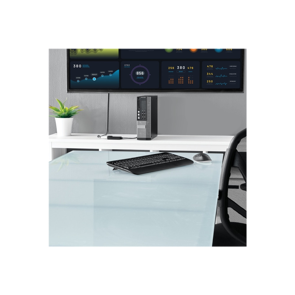 Produktbild för StarTech.com DisplayPort till DVI Dual Link aktiv adapter - DisplayPort till DVI-D adapter videokonverterare 2560x1600 60 Hz - DP 1.2 till DVI-skärm - USB-driven - Låsande DP-kontakt - DisplayPort-/ DVI-adapter - 37 cm
