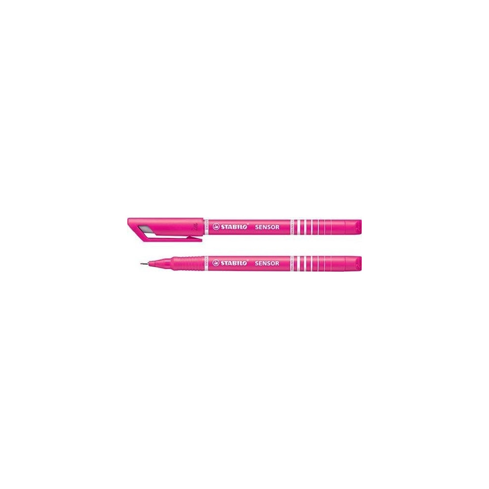 Produktbild för Stabilo Sensor 189 0,3 mm Rosa 10 st i förpackning