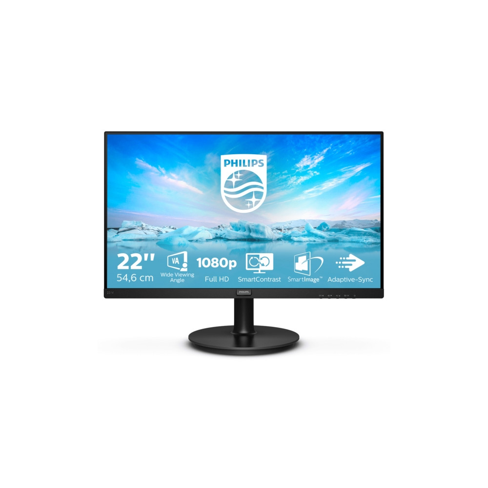 Produktbild för Philips V-line 221V8 - LED-skärm - Full HD (1080p) - 22"