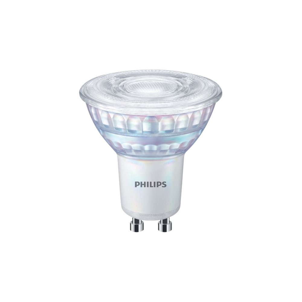Produktbild för Philips - LED-spotlight - GU10 - 3.8 W - varmt ljus - 2200-2700 K