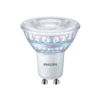 Produktbild för Philips - LED-spotlight - GU10 - 3.8 W - varmt ljus - 2200-2700 K