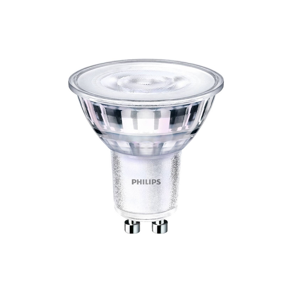 Produktbild för Philips - LED-spotlight - GU10 - 3.8 W - varmt ljus - 2200-2700 K