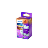 Produktbild för Philips - LED-spotlight - GU10 - 3.8 W - varmt ljus - 2200-2700 K