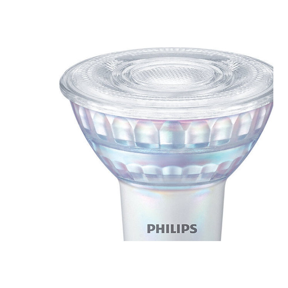 Produktbild för Philips - LED-spotlight - GU10 - 3.8 W - varmt ljus - 2200-2700 K