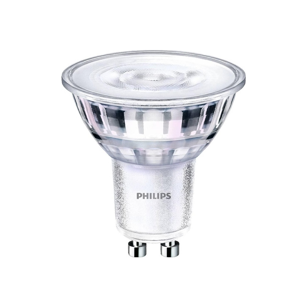 Produktbild för Philips - LED-spotlight - GU10 - 3.8 W - varmt ljus - 2200-2700 K