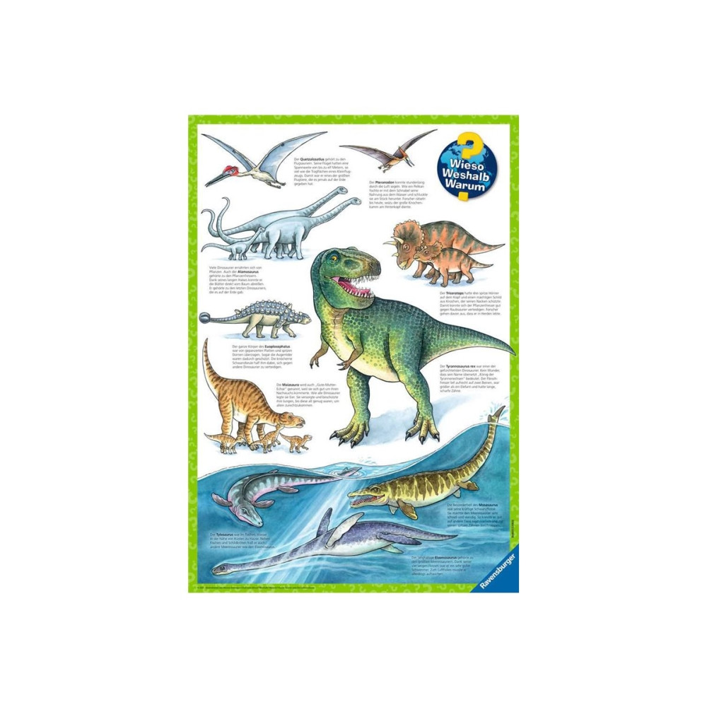 Produktbild för Ravensburger How so? For what reason? Why? - Dinosaurier och deras habitat