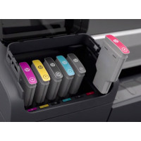 Produktbild för HP 745 - hög kapacitet - gul - original - DesignJet - bläckpatron