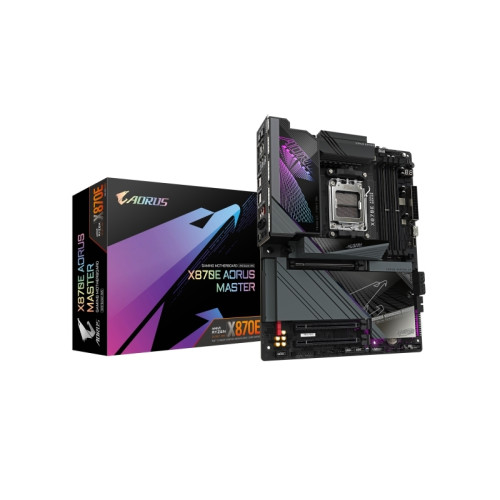 Gigabyte Technology GIGABYTE X870E AORUS MASTER, AMD, AM5-sockel, AMD Ryzen 7000...
