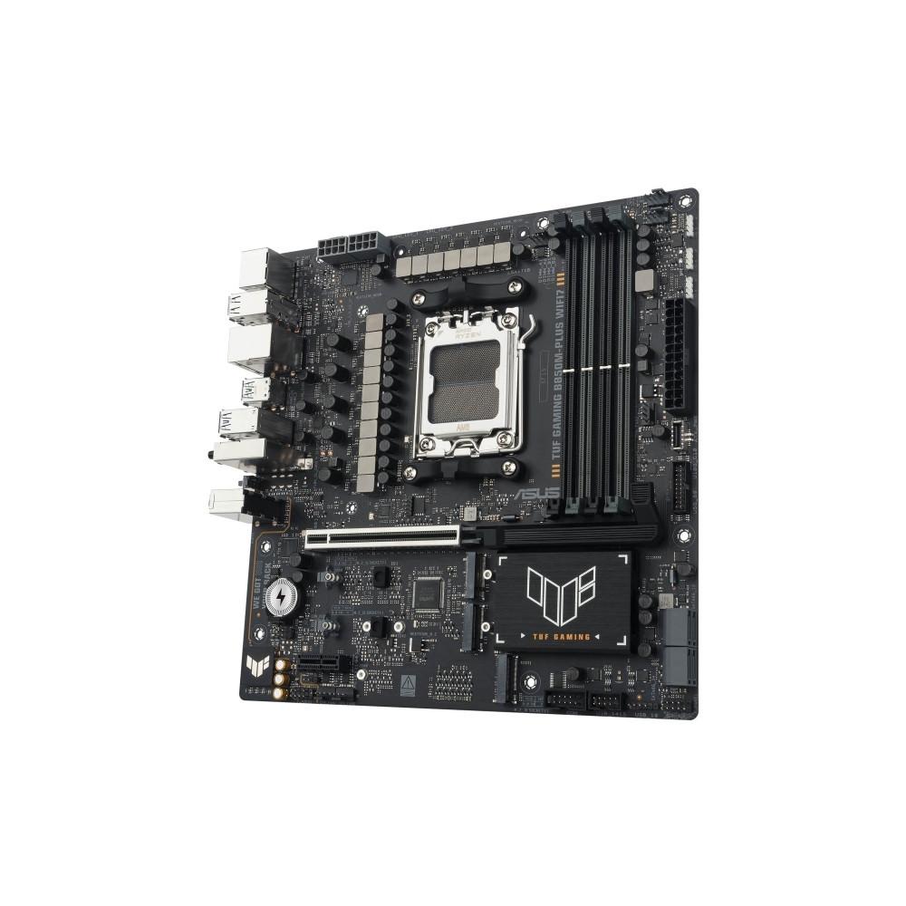 Produktbild för ASUS TUF GAMING B850M-PLUS WIFI7 - moderkort - micro ATX - Socket AM5 - AMD B850