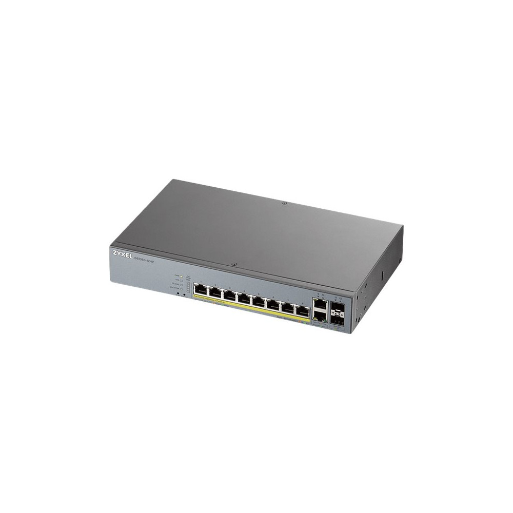 Produktbild för Zyxel GS1350-12HP - switch - 8 portar - smart - rackmonterbar