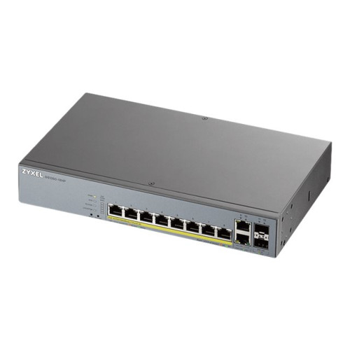 ZyXEL Communications Zyxel GS1350-12HP - switch - 8 portar - smart - rackmonterbar