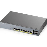 Produktbild för Zyxel GS1350-12HP - switch - 8 portar - smart - rackmonterbar