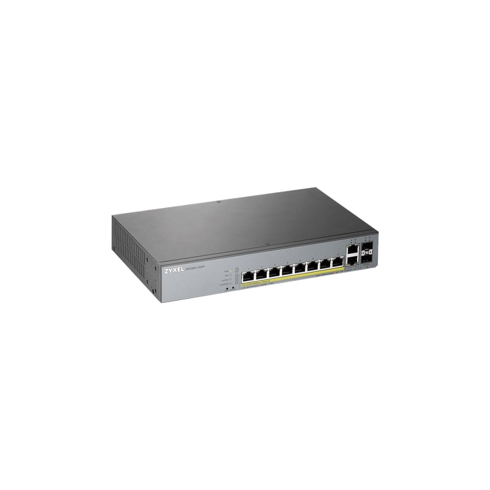 Produktbild för Zyxel GS1350-12HP - switch - 8 portar - smart - rackmonterbar