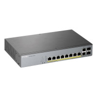 Produktbild för Zyxel GS1350-12HP - switch - 8 portar - smart - rackmonterbar