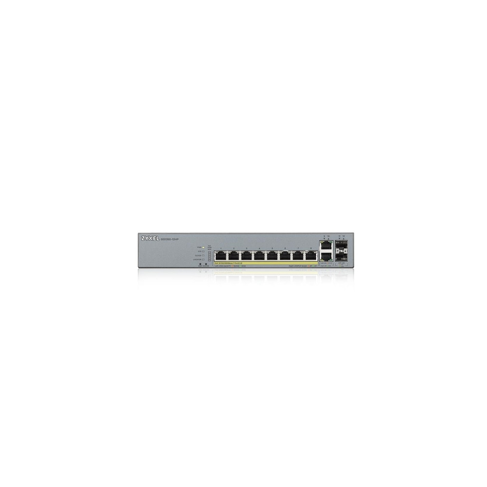 Produktbild för Zyxel GS1350-12HP - switch - 8 portar - smart - rackmonterbar