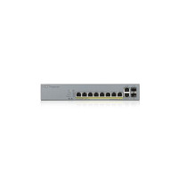 Produktbild för Zyxel GS1350-12HP - switch - 8 portar - smart - rackmonterbar