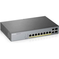 Produktbild för Zyxel GS1350-12HP - switch - 8 portar - smart - rackmonterbar