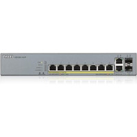 Produktbild för Zyxel GS1350-12HP - switch - 8 portar - smart - rackmonterbar