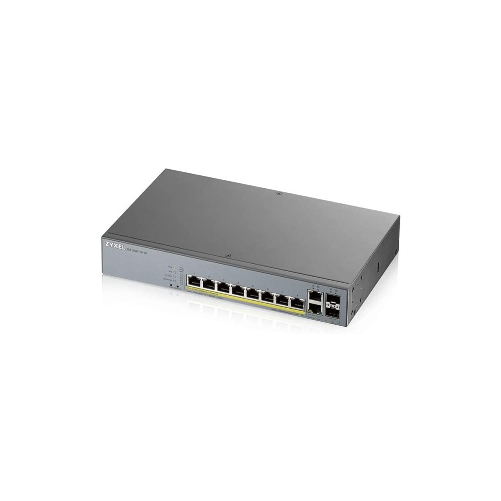Produktbild för Zyxel GS1350-12HP - switch - 8 portar - smart - rackmonterbar