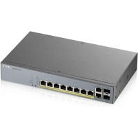 Produktbild för Zyxel GS1350-12HP - switch - 8 portar - smart - rackmonterbar